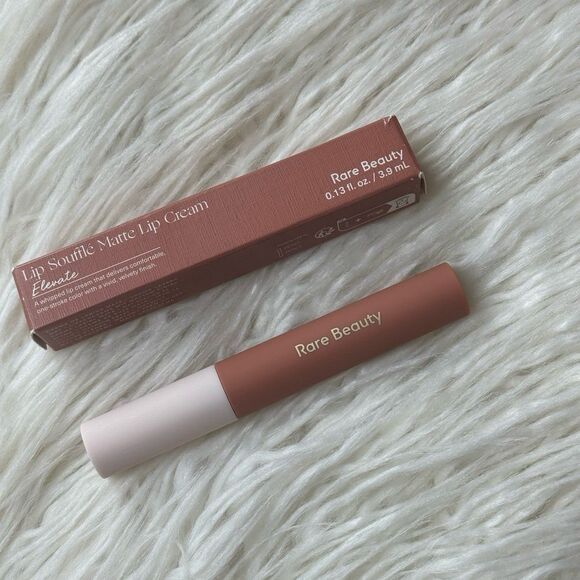 Rare Beauty by Selena Gomez Lip Souffle Matte Cream Lipstick Elevate - Picture 3 of 11